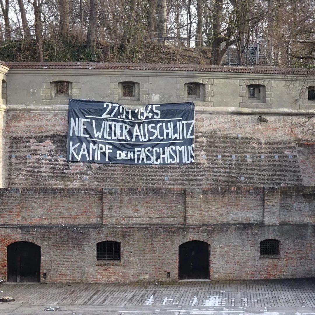 Nie wieder Auschwitz! Kampf dem Faschismus!