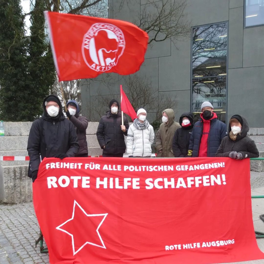 Solidarische Prozessbegleitung für unseren Genossen