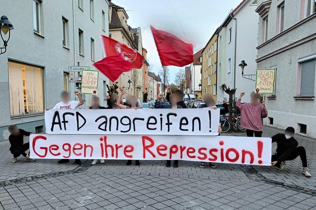 AfD angreifen! Solidarität gegen ihre Repression!