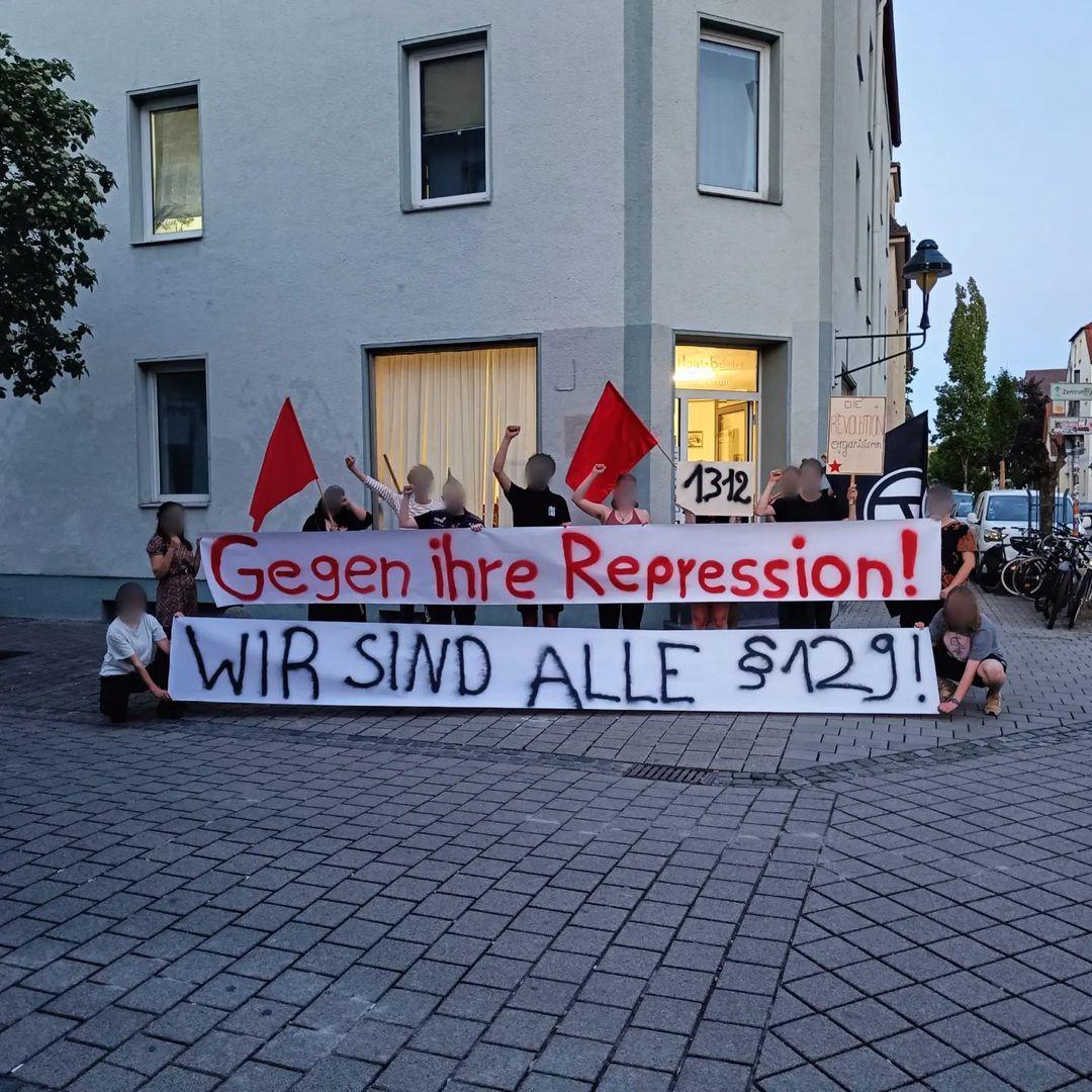 Solidarität mit den Betroffenen der §129 Repressionen aus München!