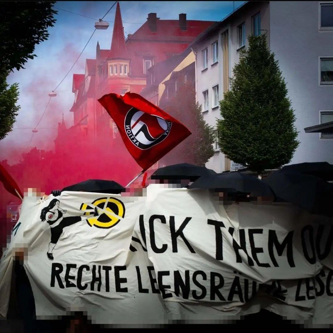 Kick them out Ulm! Rechte Lebensräume zerschlagen!
