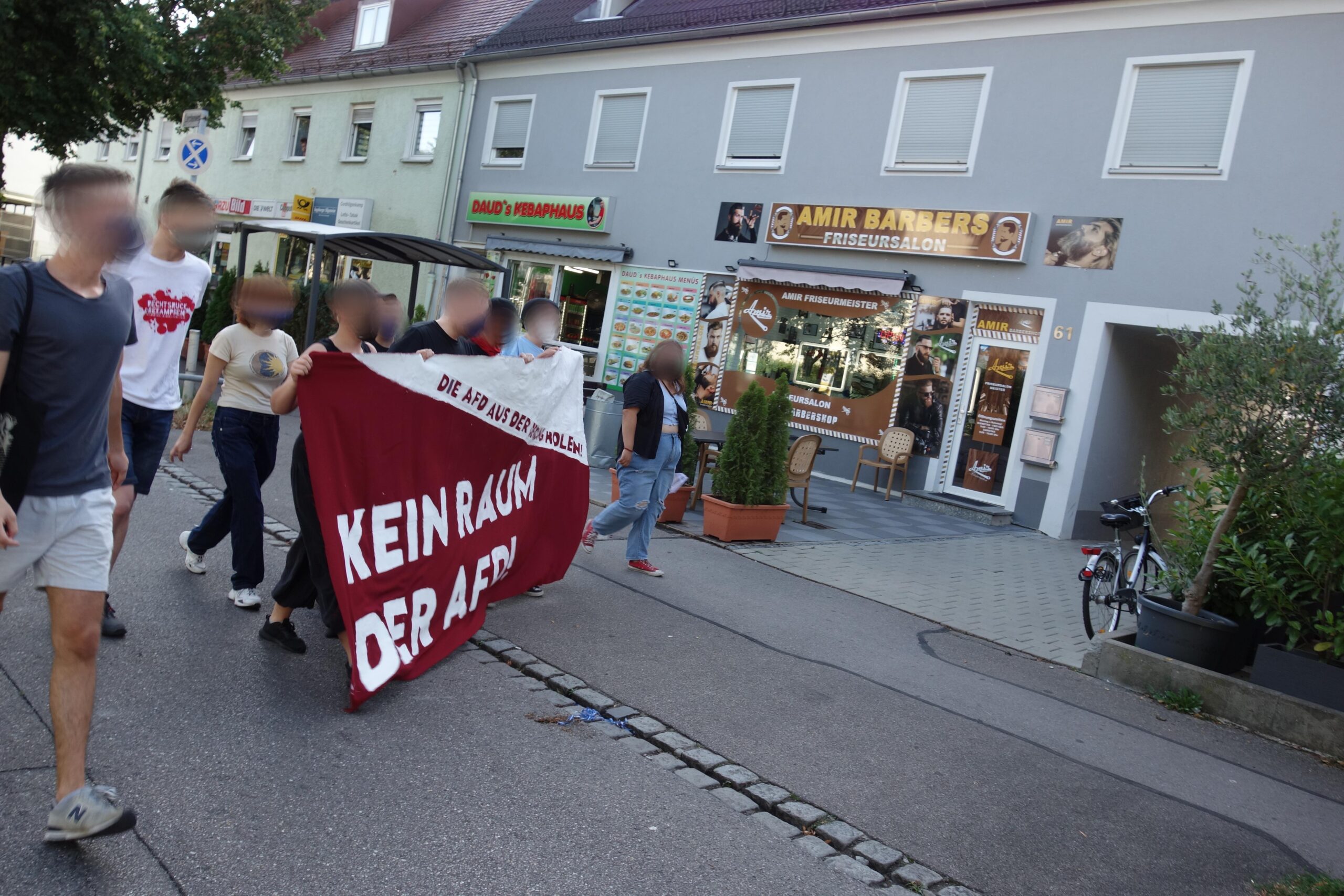 AfD-Veranstaltung im Restaurant Olive in Augsburg-Bärenkeller gestört!