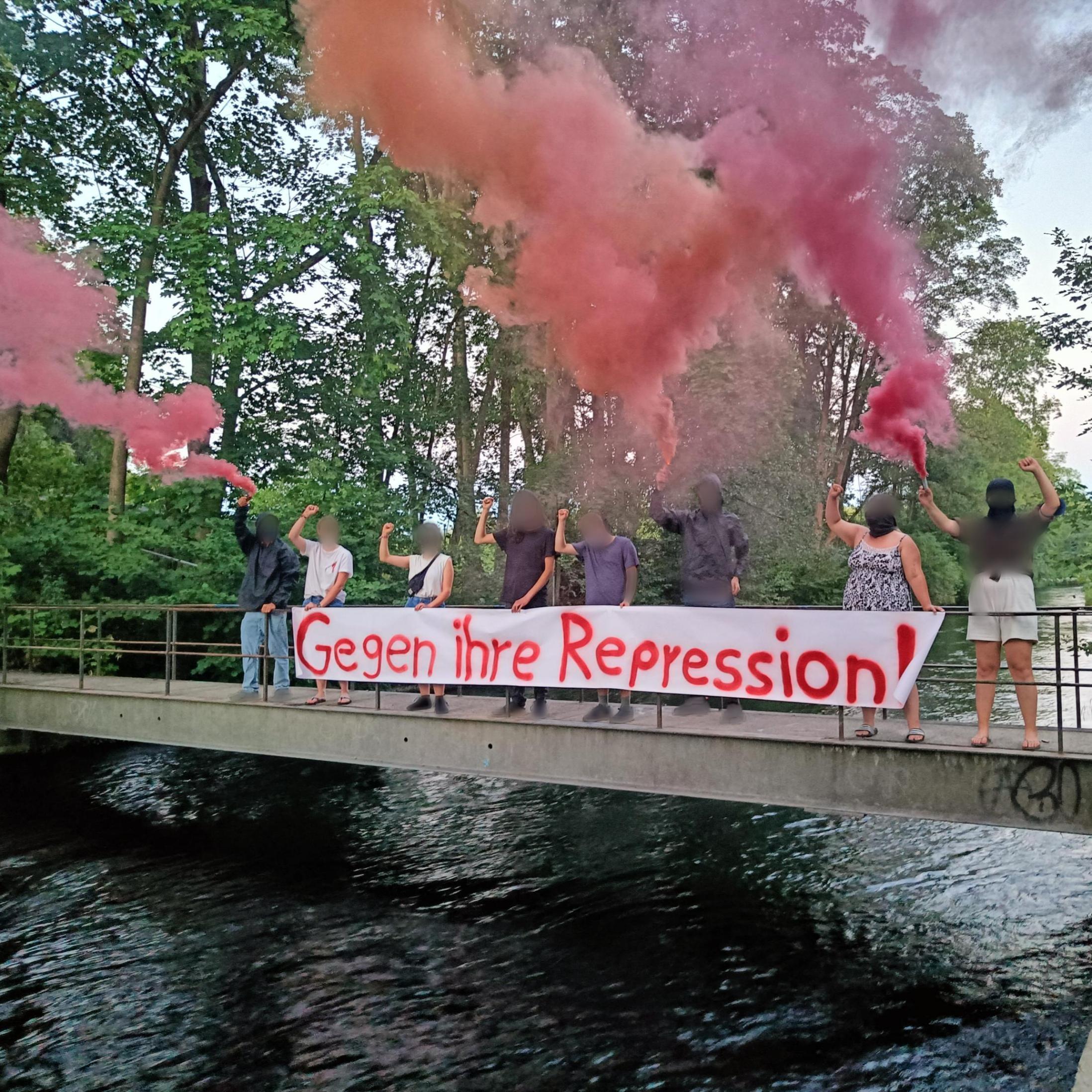 Hausdurchsuchung bei Augsburger Genoss*innen! Solidarität gegen ihre Repression!