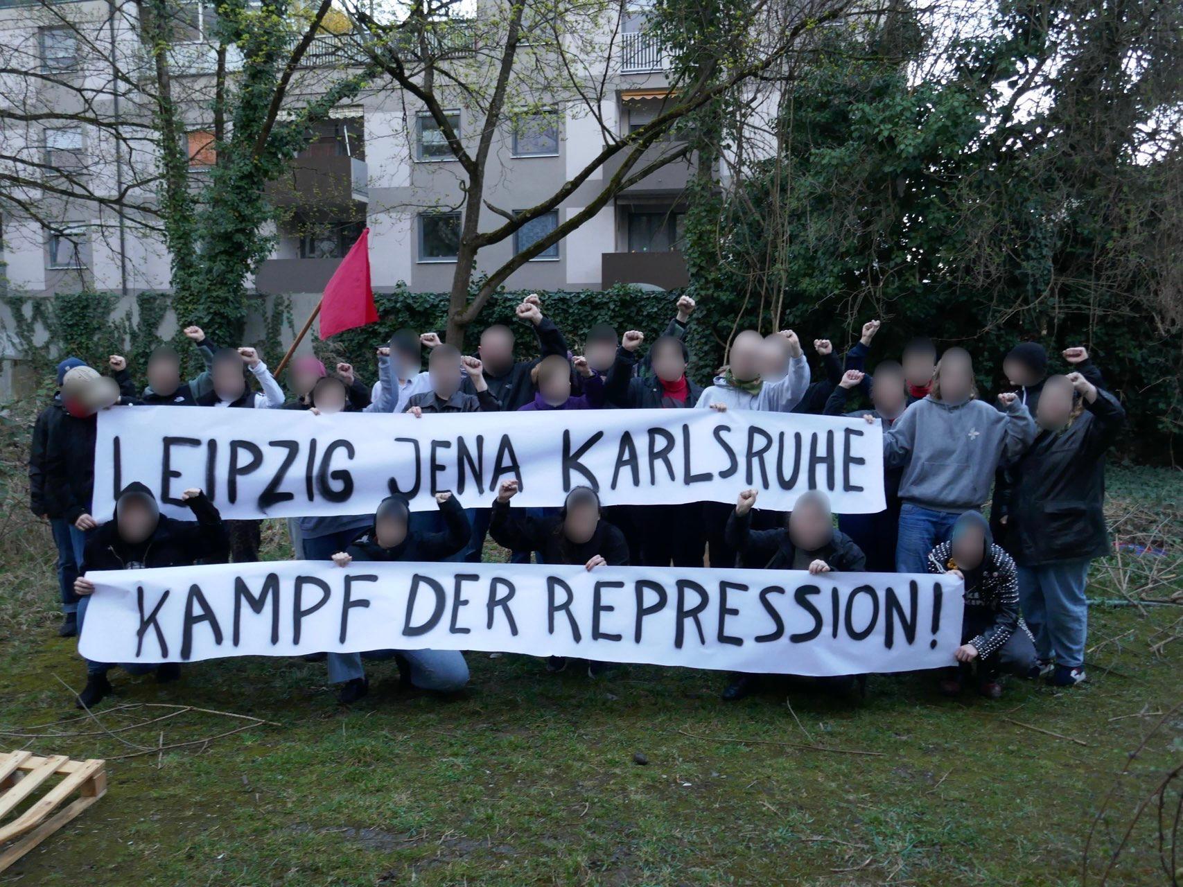 Solidarität mit den Genoss*innen aus Leipzig, Karlsruhe, Jena und Berlin!