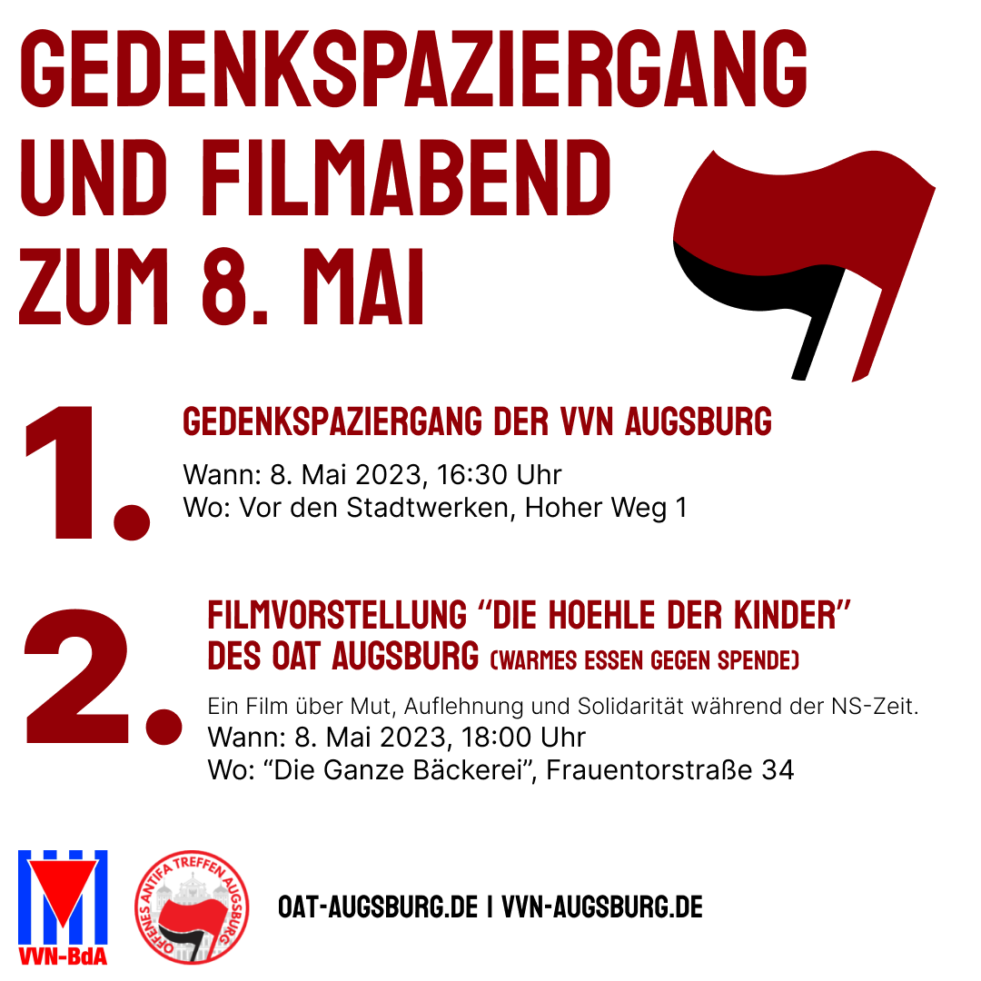 Gedenkspaziergang und Filmabend zum 8.Mai