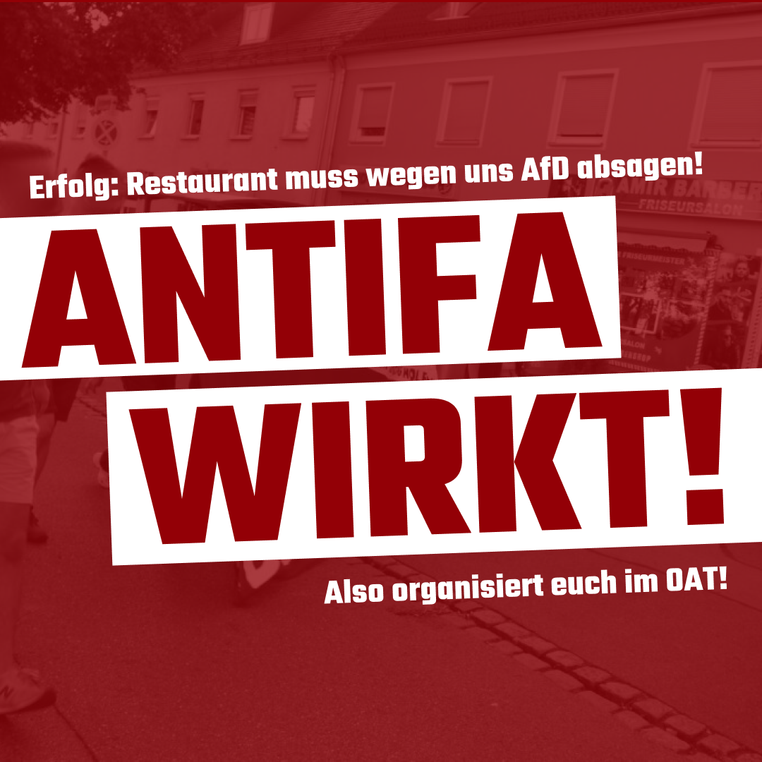 Organisiert euch im OAT – es lohnt sich die Hände schmutzig zu machen!