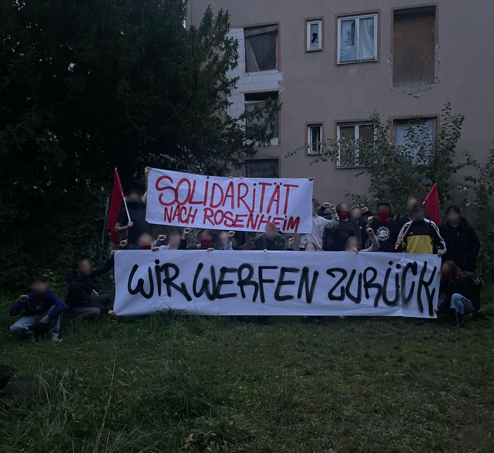 Solidarität nach Rosenheim nach Angriff auf linkes Zentrum „Z“