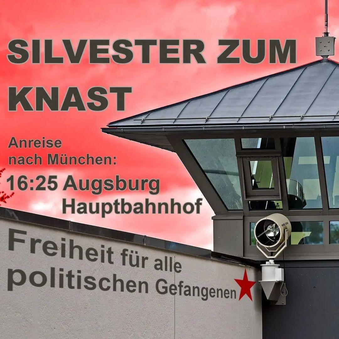 Silvester zum Knast – Freiheit für alle politischen Gefangenen!