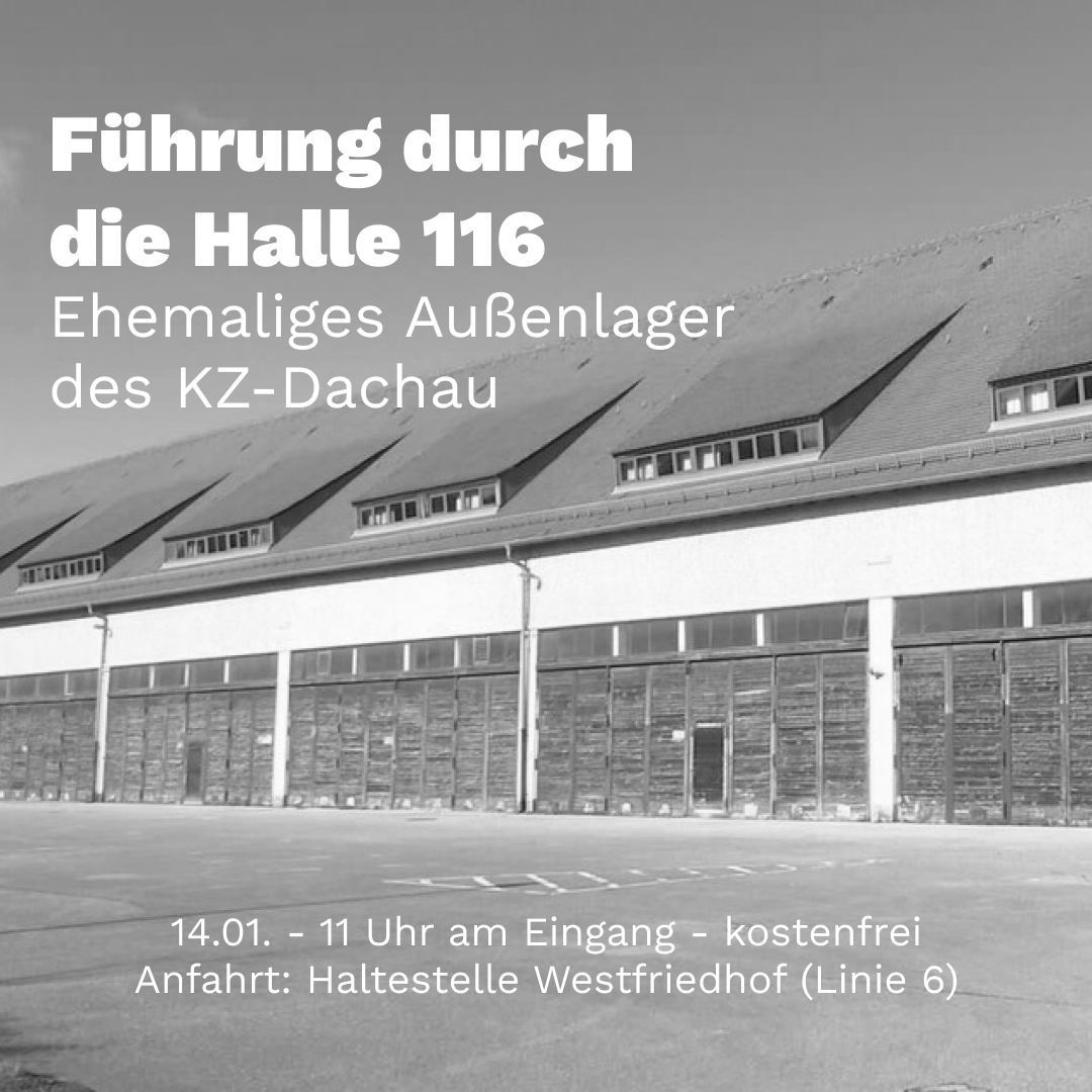 Gemeinsames Besichtigen der Ausstellung in der Halle 116