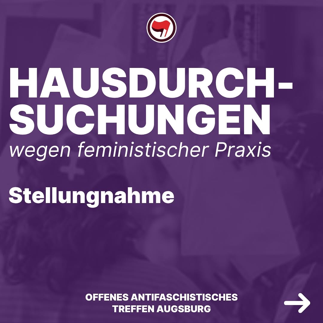 ++Stellungnahme zu den gestrigen Hausdurchsuchungen++